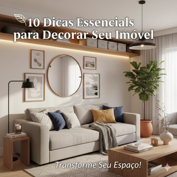 10 Dicas Essenciais para Decorar Seu Imóvel e Transformar Qualquer Espaço!