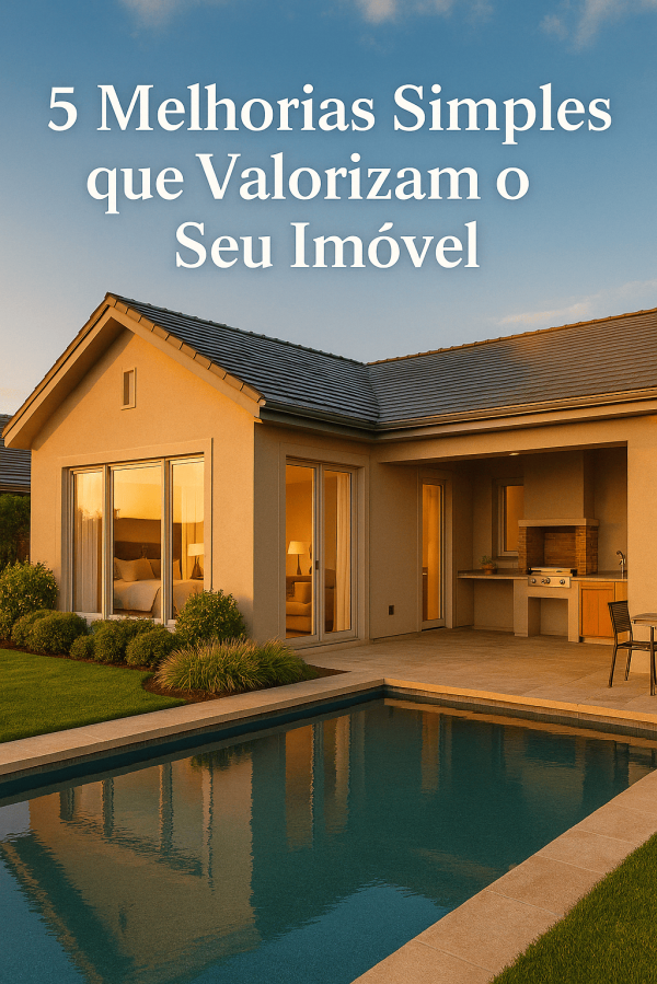 5 Melhorias Simples que Aumentam o Valor do Seu Imóvel